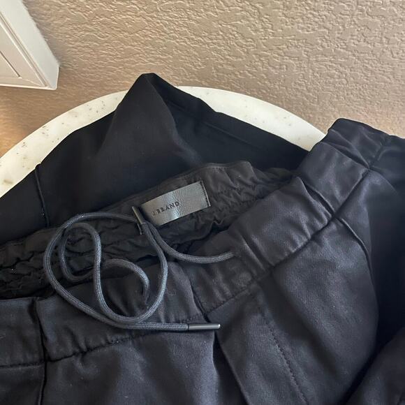 J Brand Men’s Waist Jogger Pants Drawstring Waist Pockets Large Black - Picture 5 of 9